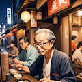 ラーメン陽楽とレトロ通り 3枚目