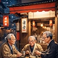 ラーメン陽楽とレトロ通り 4枚目