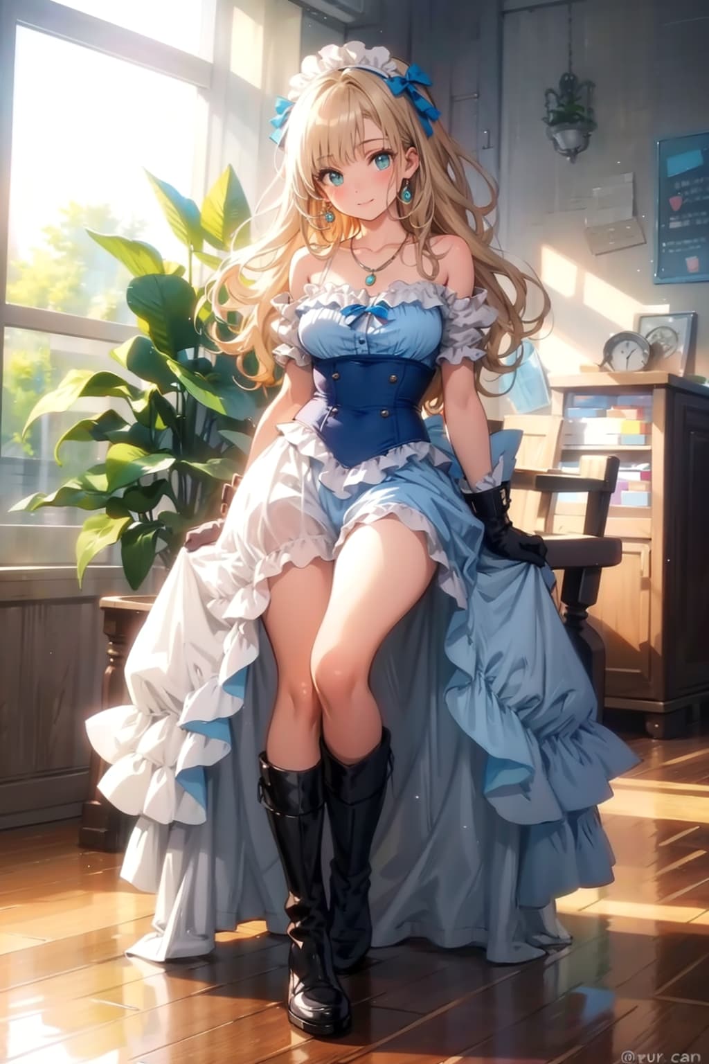 衣装を着てみたよ