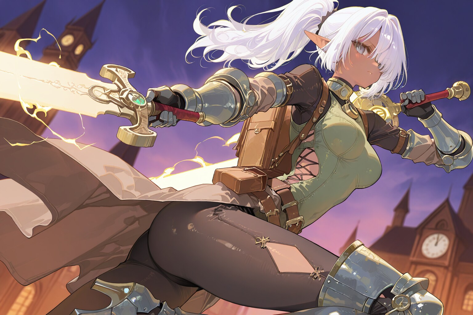 エルフの女の子