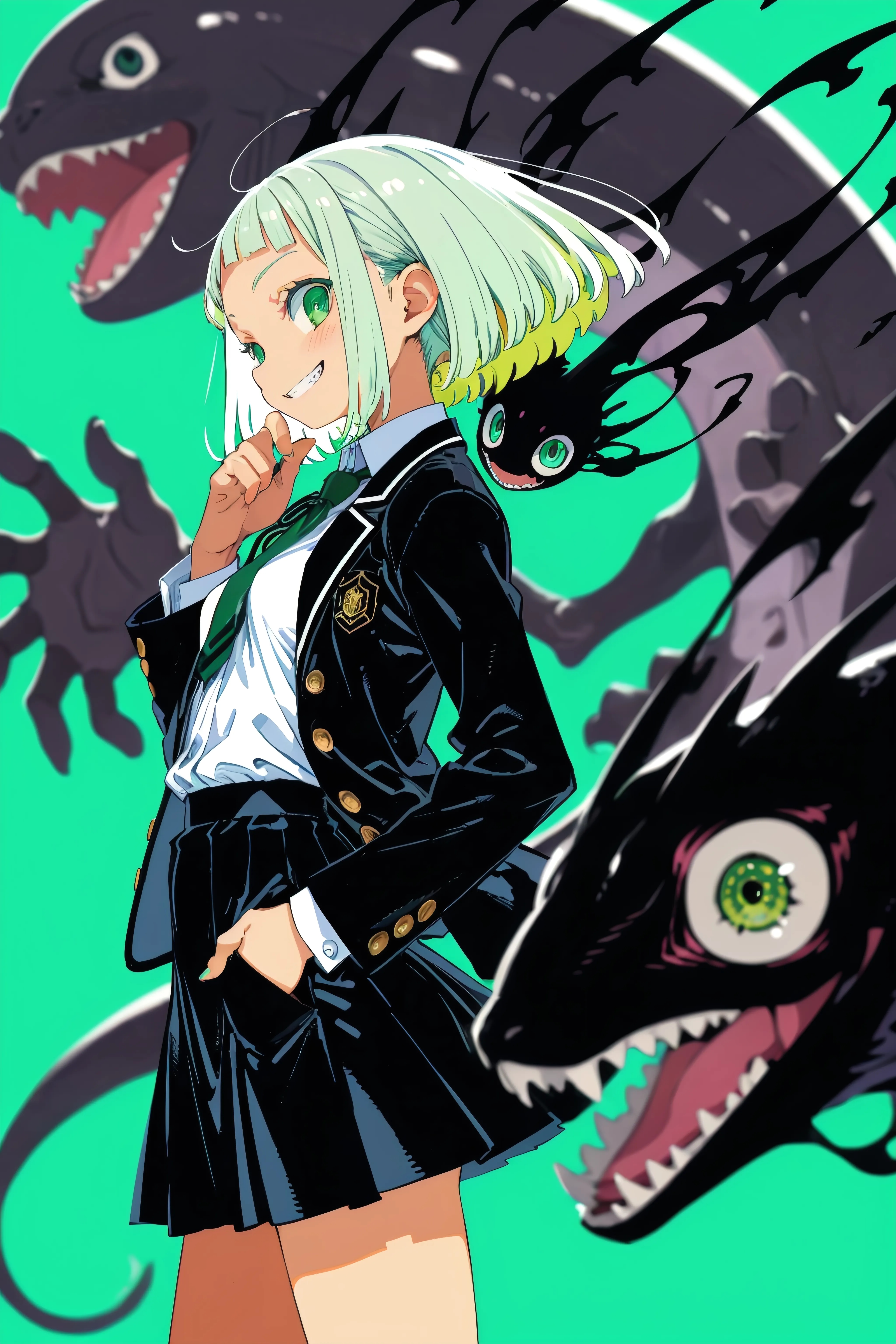 Grin of the Abyss | の人気AIイラスト・グラビア