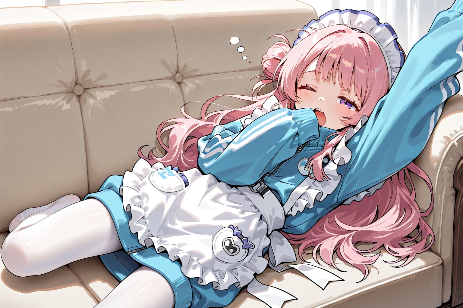 おサボりメイド | の人気AIイラスト・グラビア