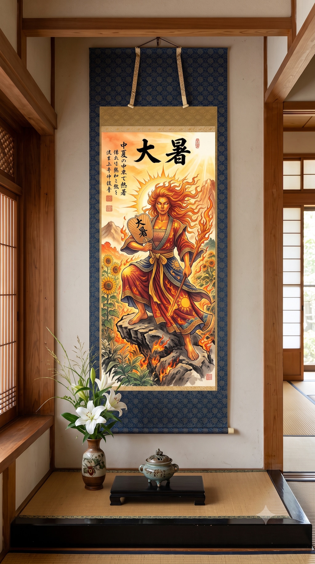 擬人化 大暑