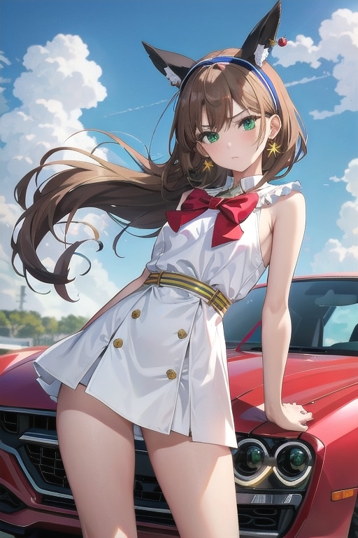 白ワンピ👧 | の人気AIイラスト・グラビア