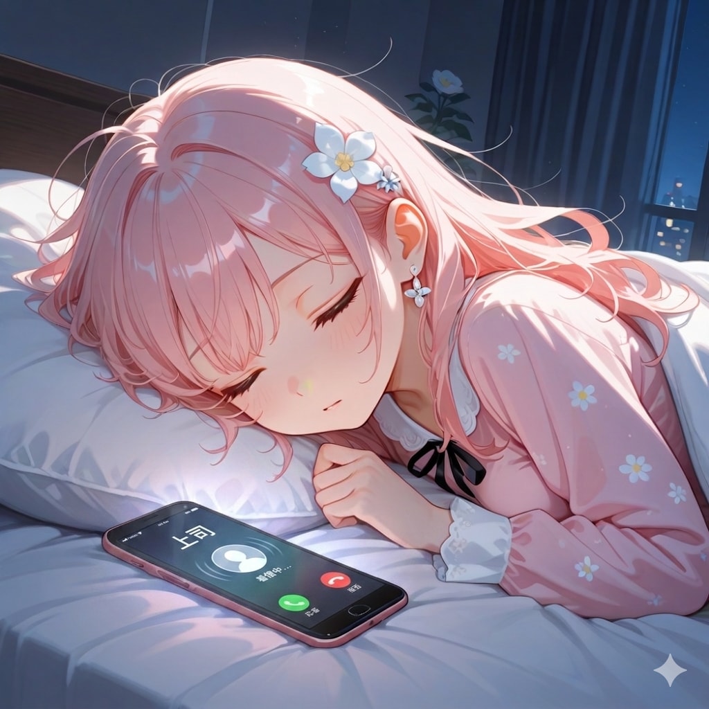 着信あり | の人気AIイラスト・グラビア