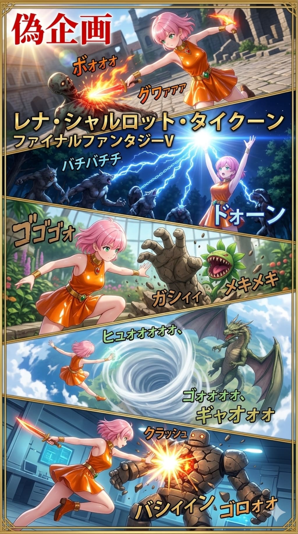 FF5　レナ・シャルロット・タイクーン