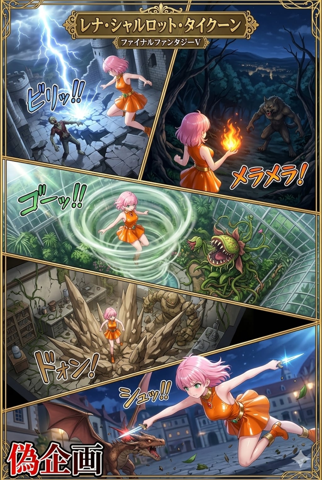 FF5　レナ・シャルロット・タイクーン