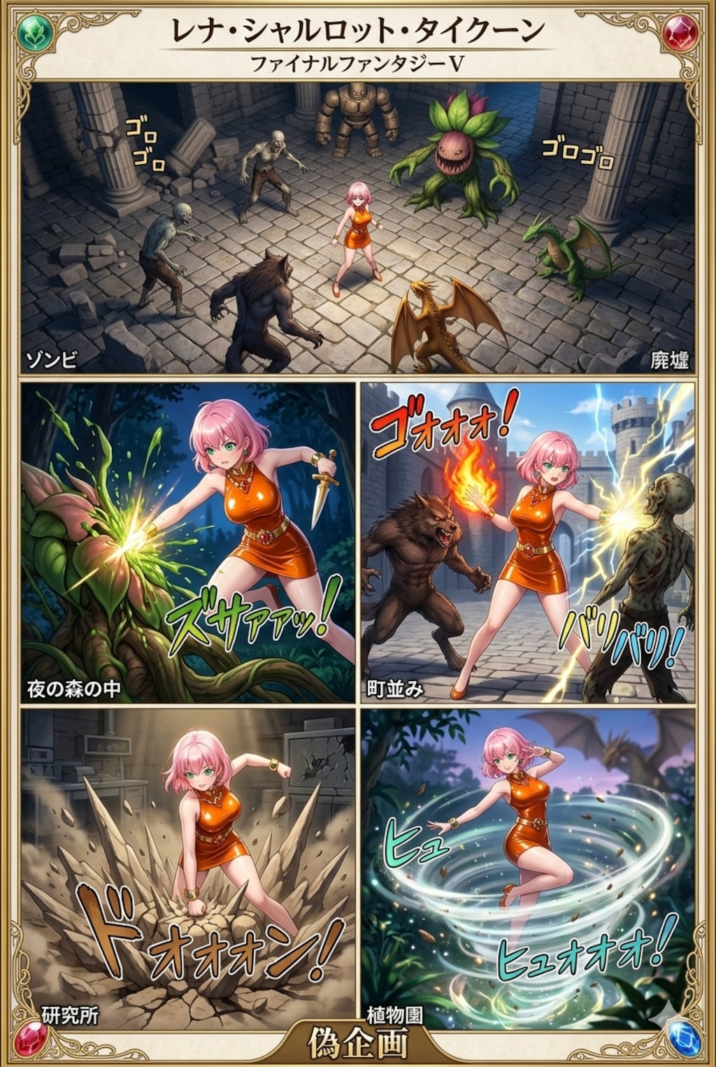 FF5　レナ・シャルロット・タイクーン