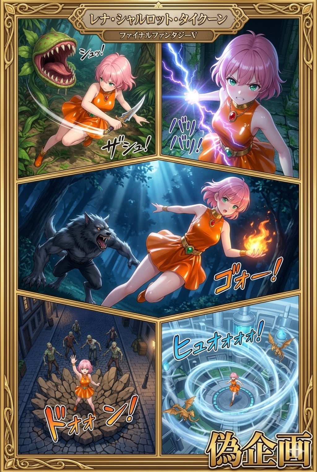 FF5　レナ・シャルロット・タイクーン