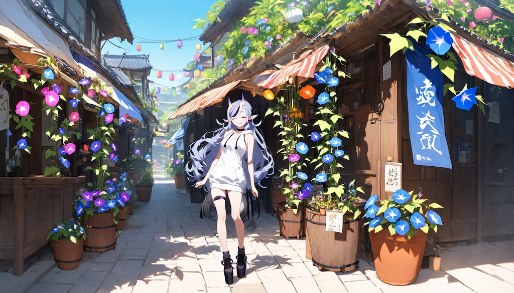 朝顔 - 竜胆尊 / にじさんじ