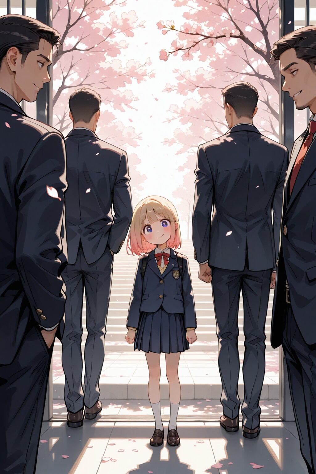 「お嬢も今日から学生ですか。早いですねぇ」