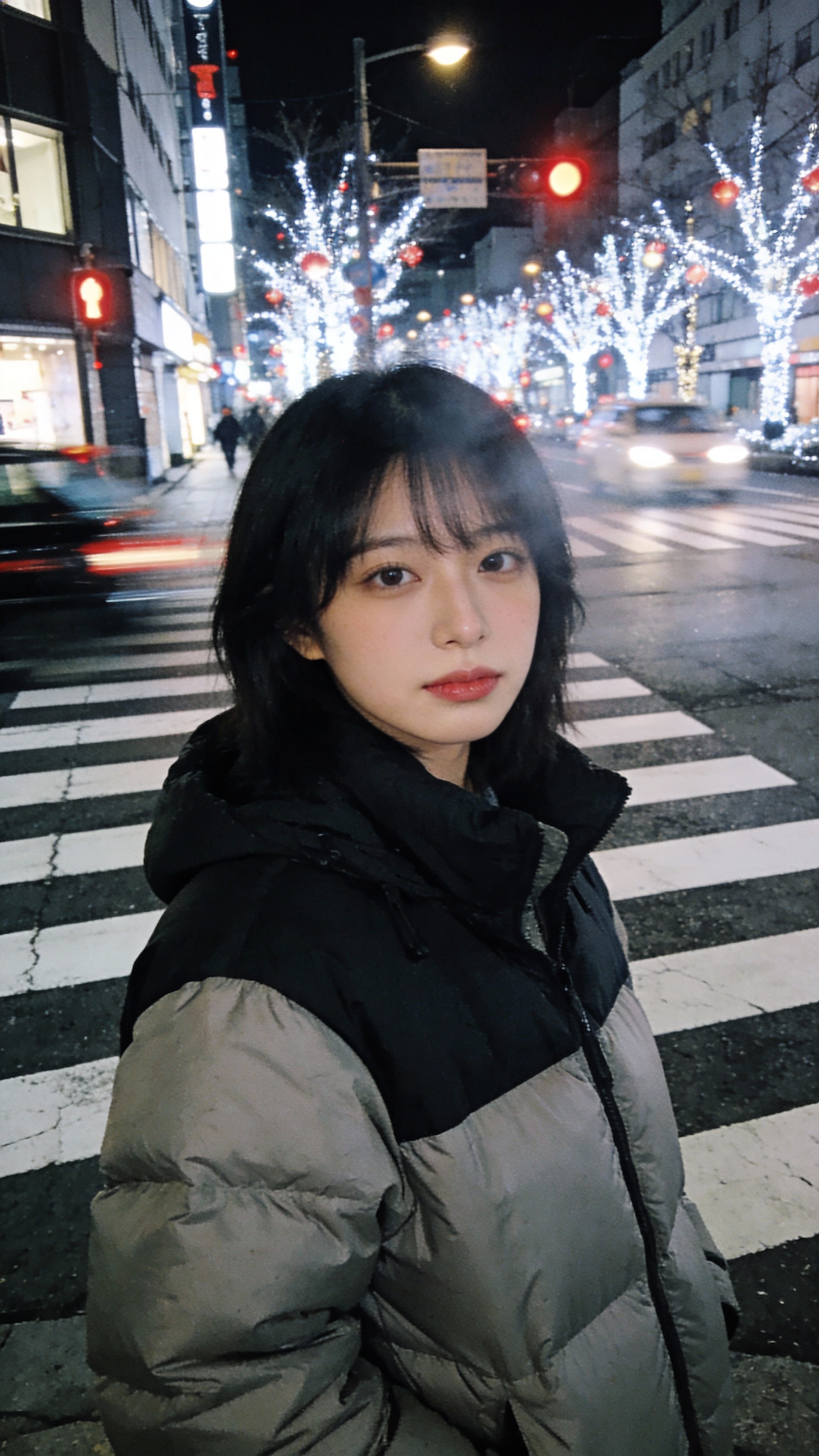 Urban Winter Night | の人気AIイラスト・グラビア