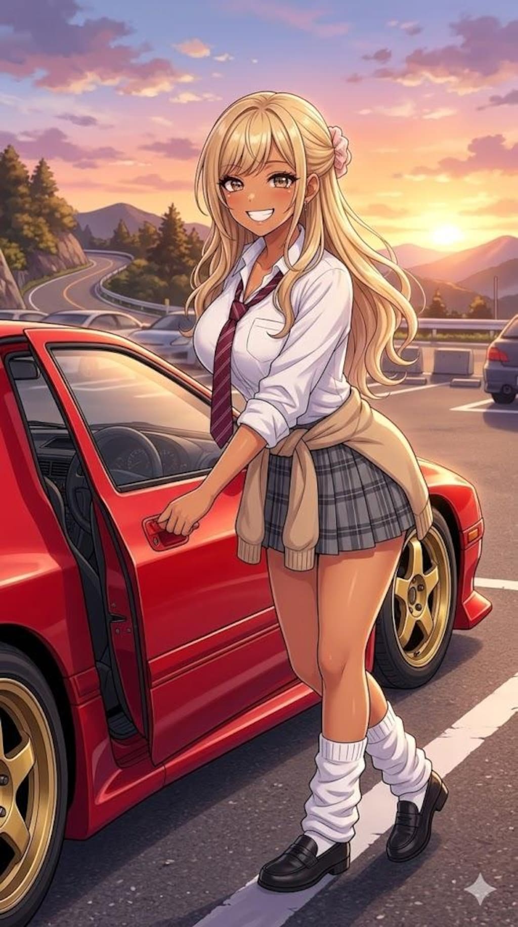 ギャルちゃんの愛車RX-7 FC3S💗