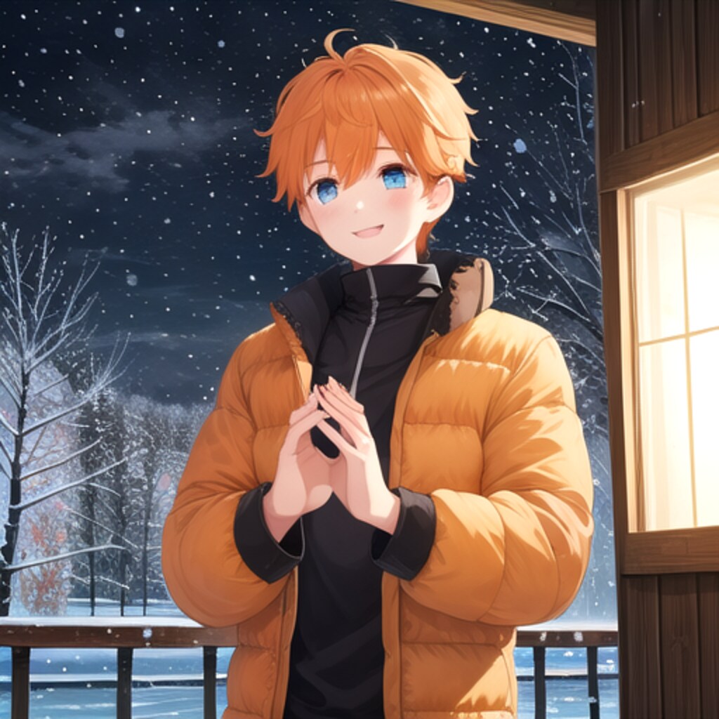 いや〜手が冷えちゃって