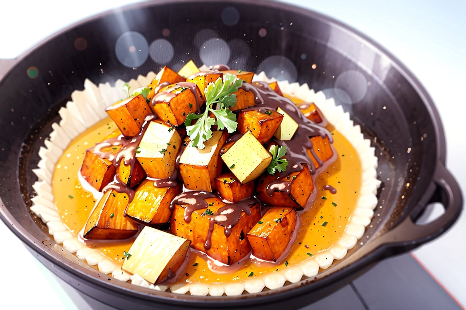 これ焼き芋やない。焼き芋を加工したおしゃれなデザートや | の人気AIイラスト・グラビア