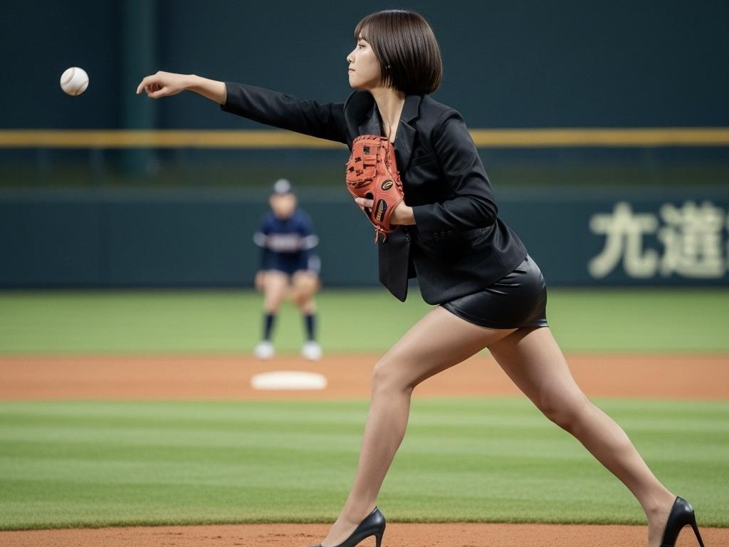 OLのキャッチボール | の人気AIイラスト・グラビア