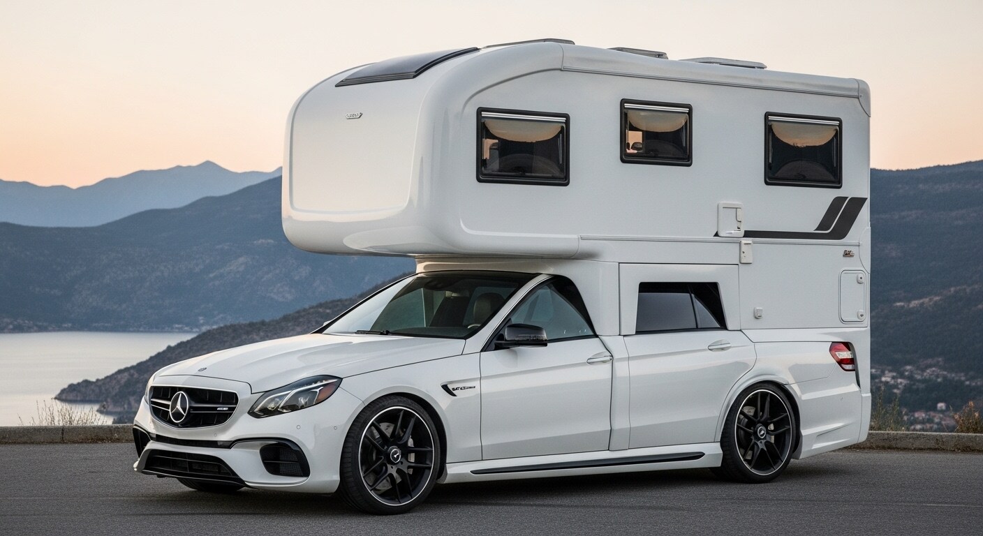 メルセデスベンツキャンピングカー | の人気AIイラスト・グラビア