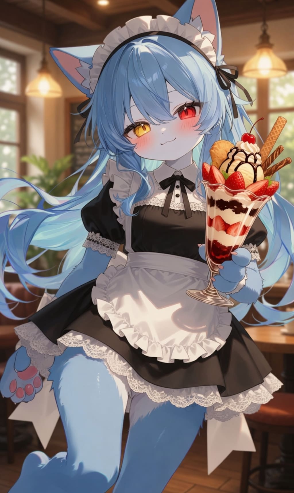 パフェおまにゃー