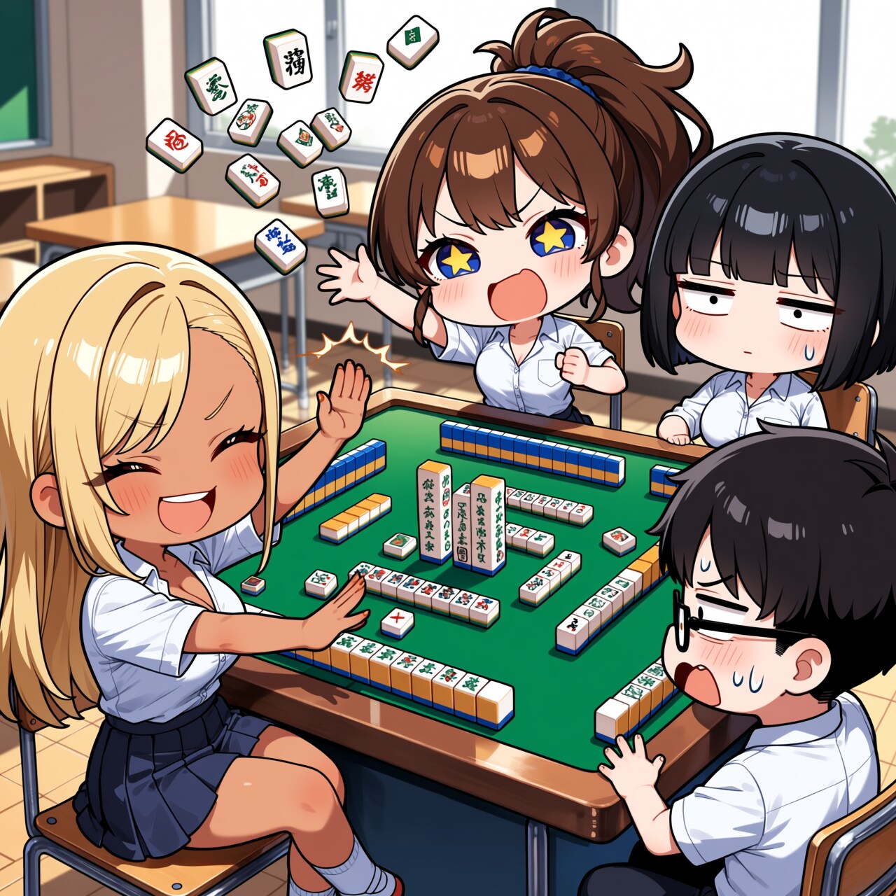 ルールを知らない全力麻雀