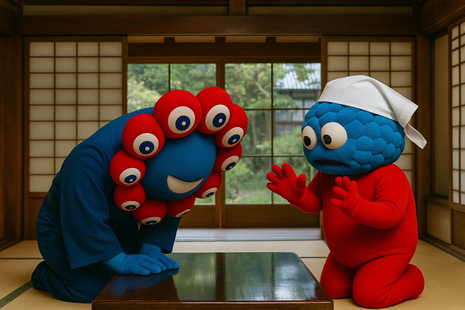 てャクチャクの大阪出張 | の人気AIイラスト・グラビア