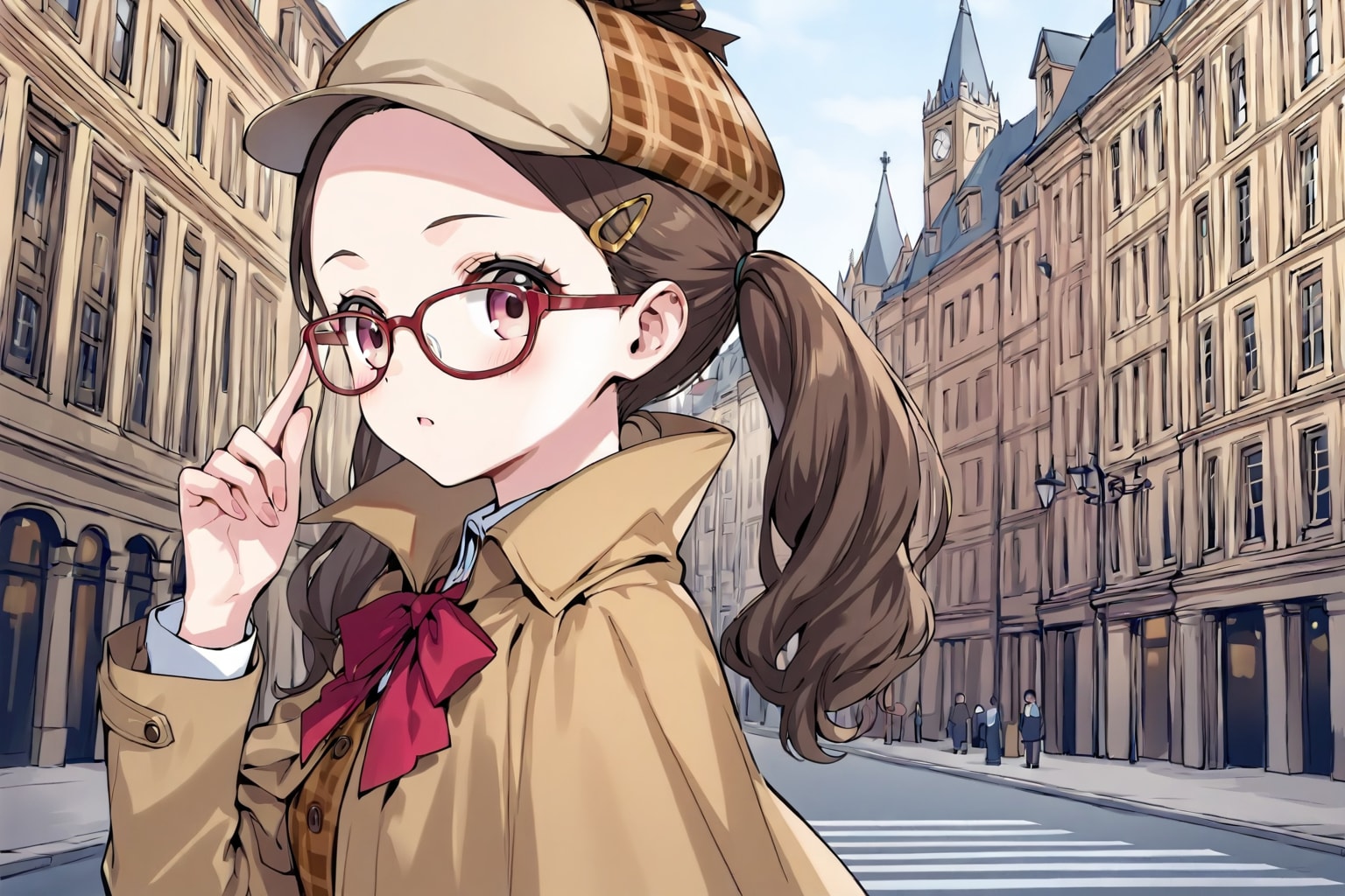 探偵ちゃん | の人気AIイラスト・グラビア