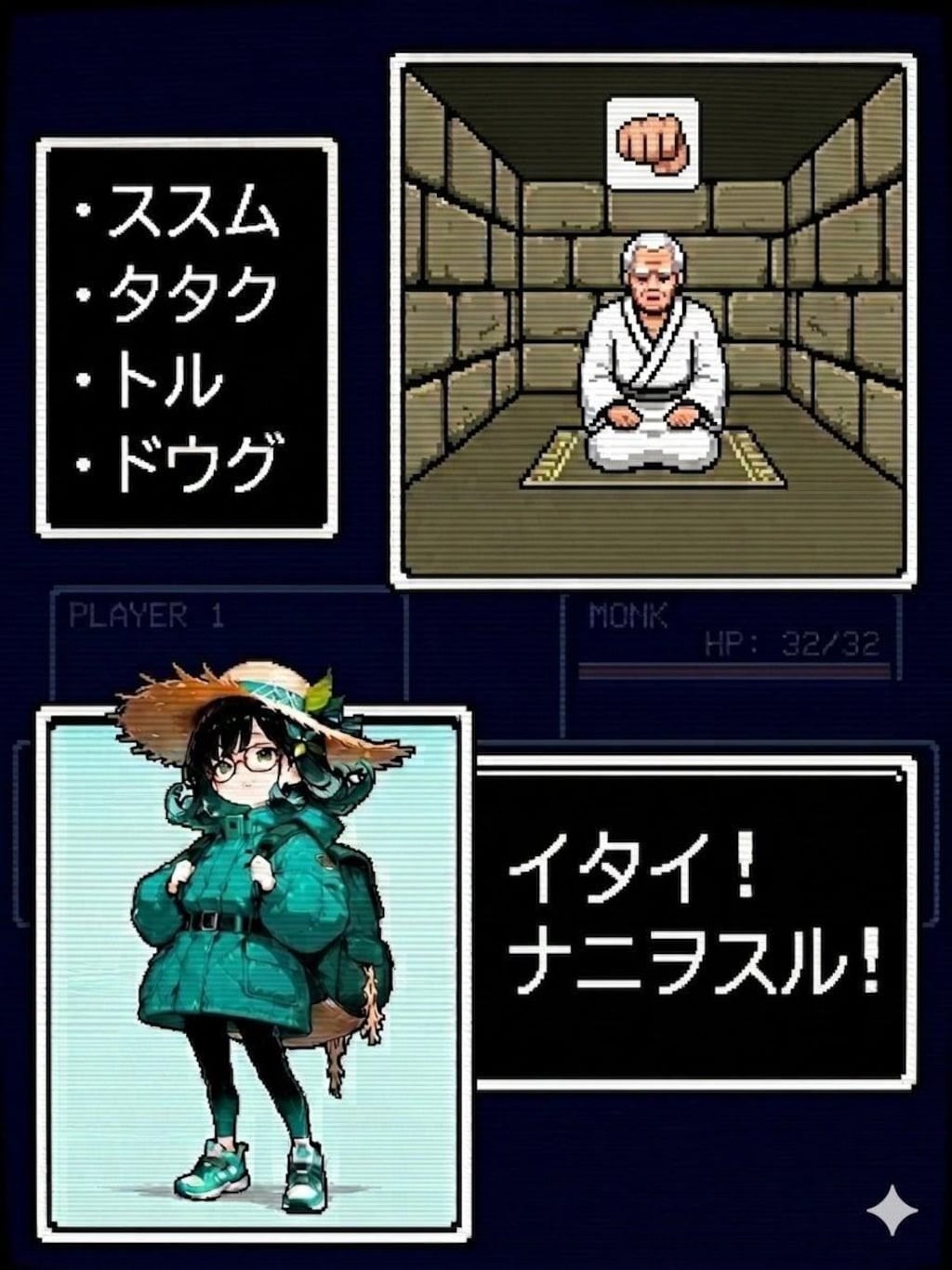 ロウソク ヲ トリマシタ