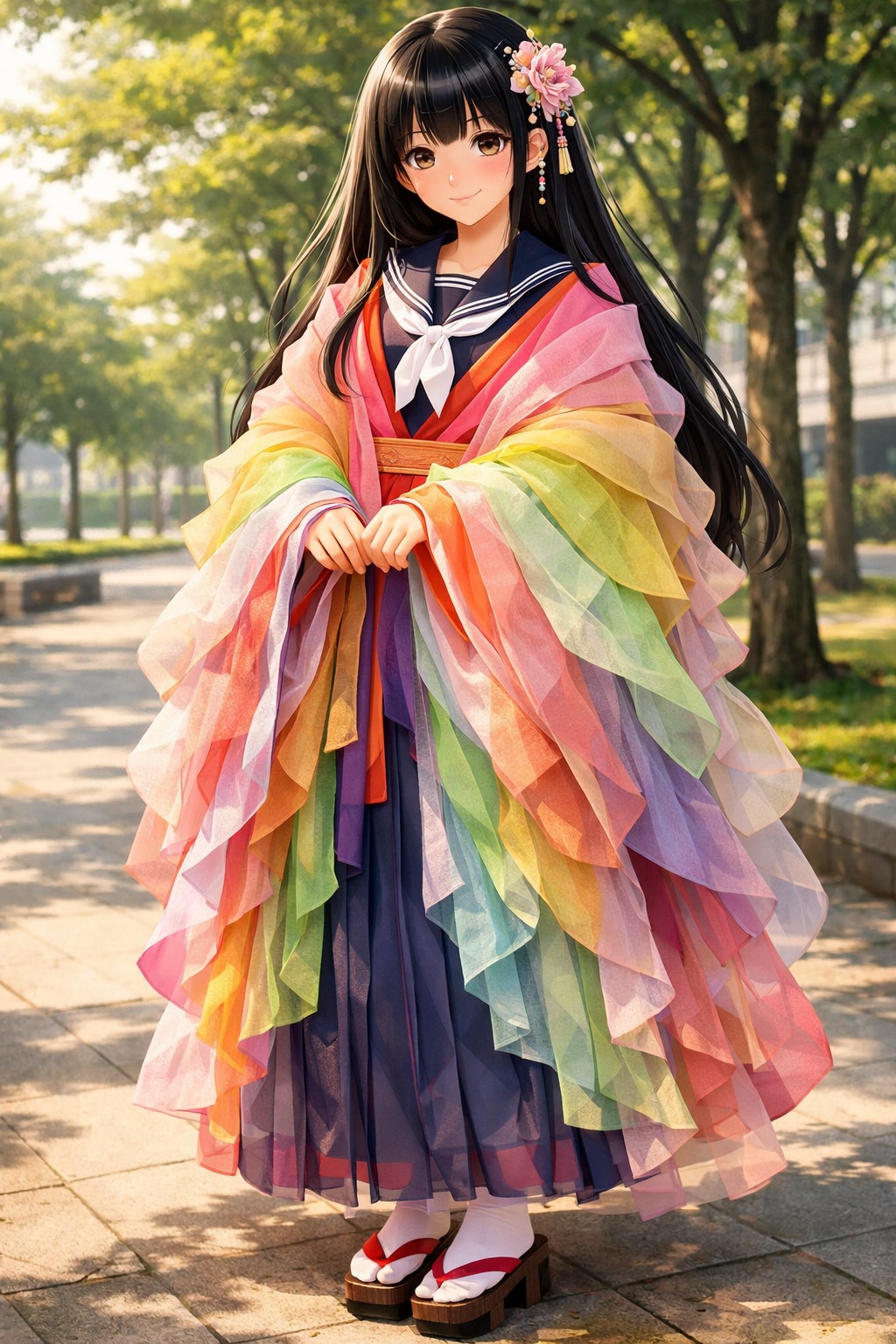 魔改造着物風制服