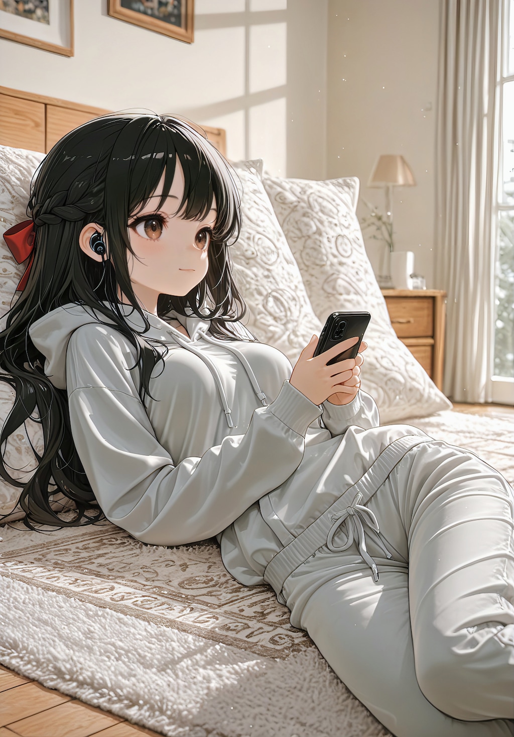 家事と音楽と、咲夜の休息