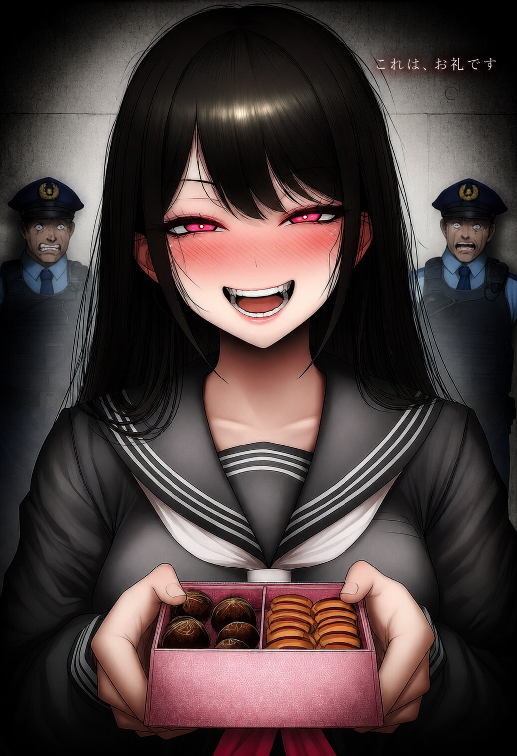 服部先輩と菓子折り  (後日談)