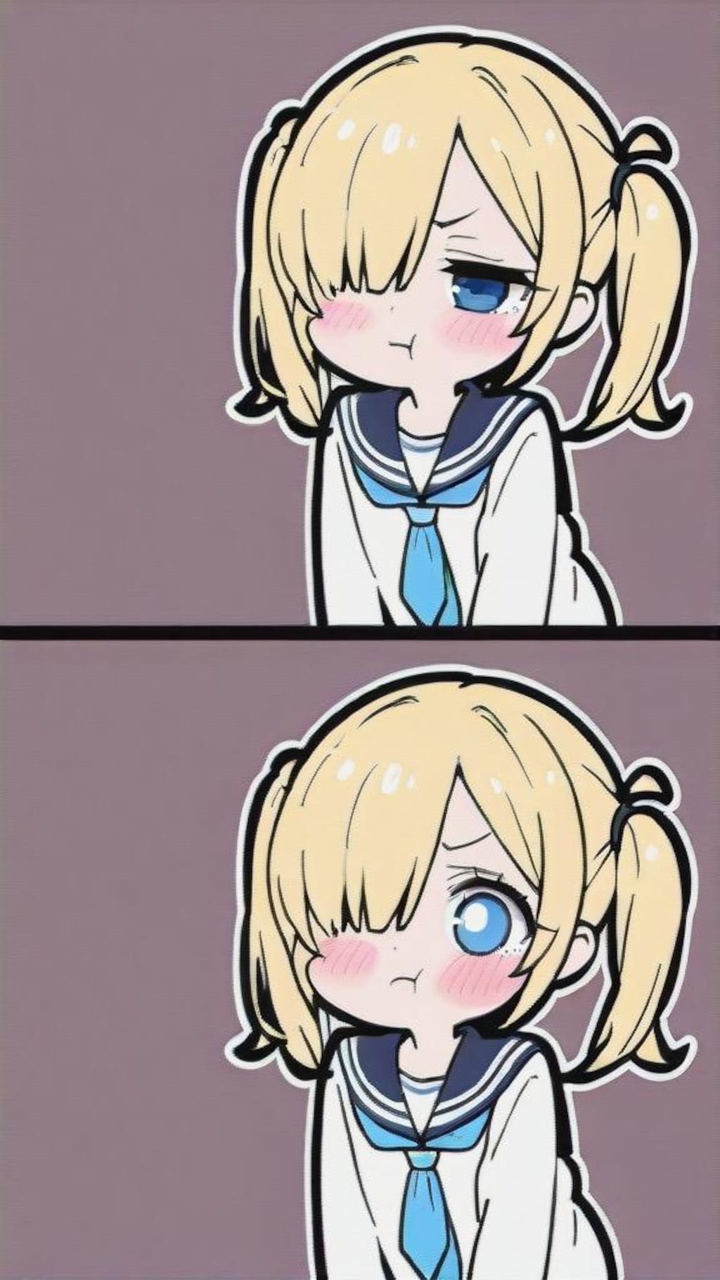 pout