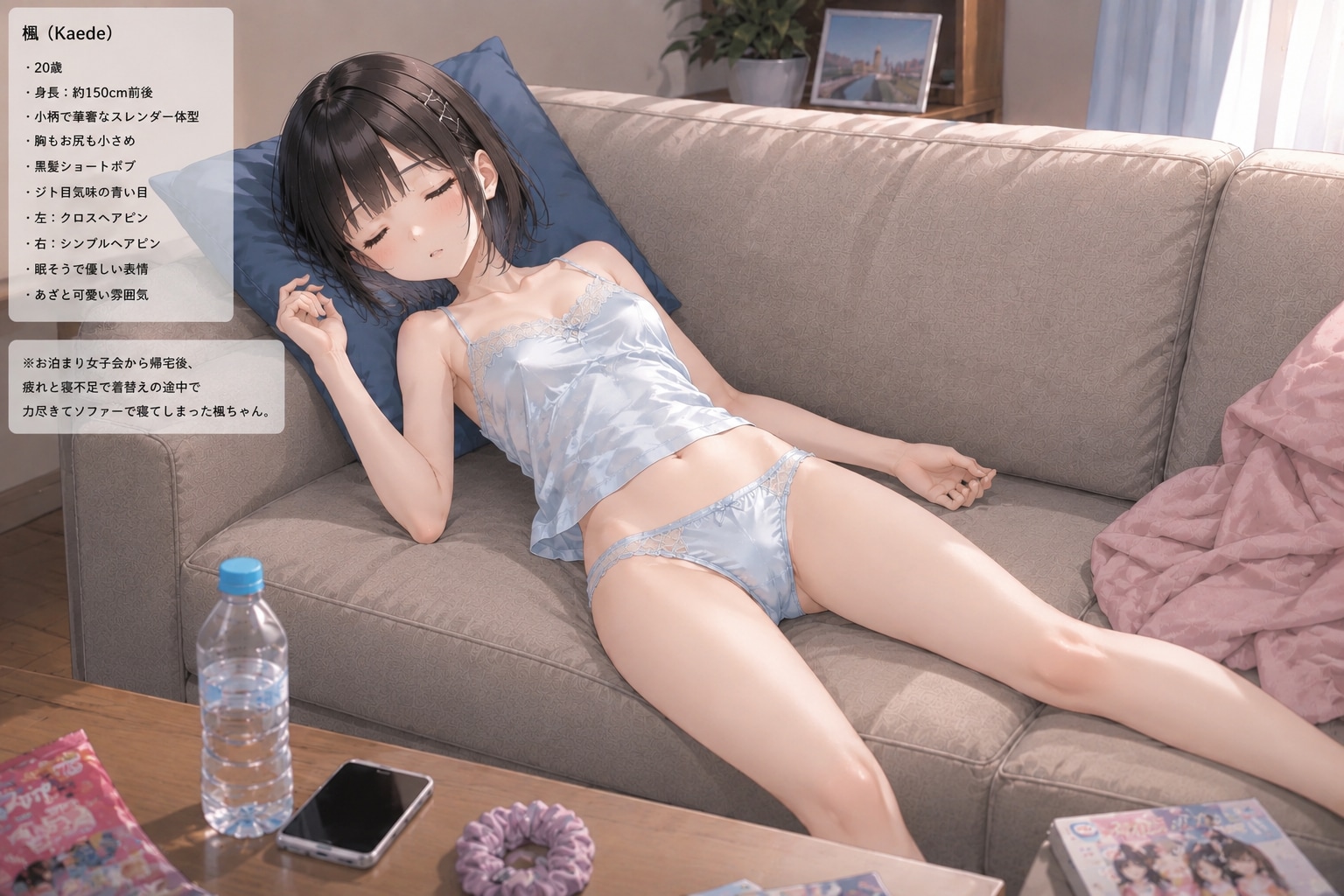 修正版、ぐったり楓ちゃん