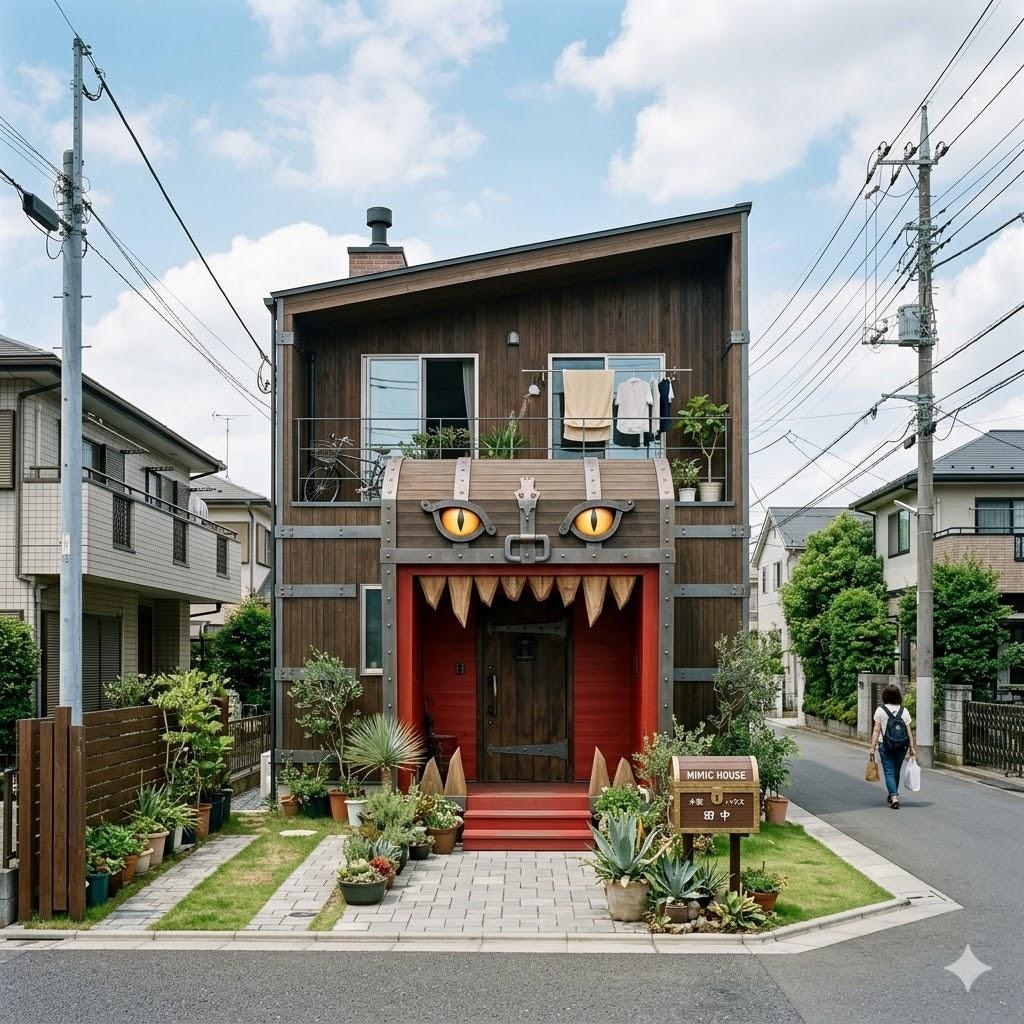 ミミック風の家