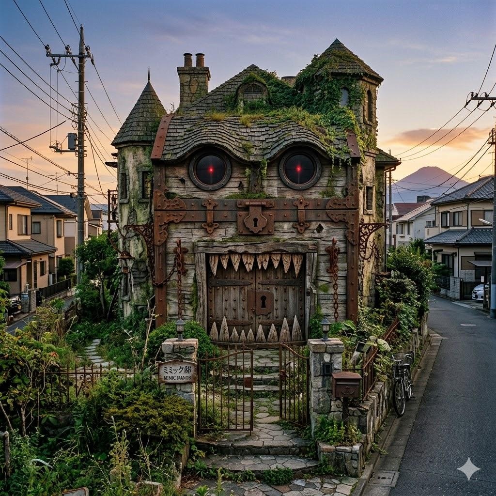 ミミック風の家