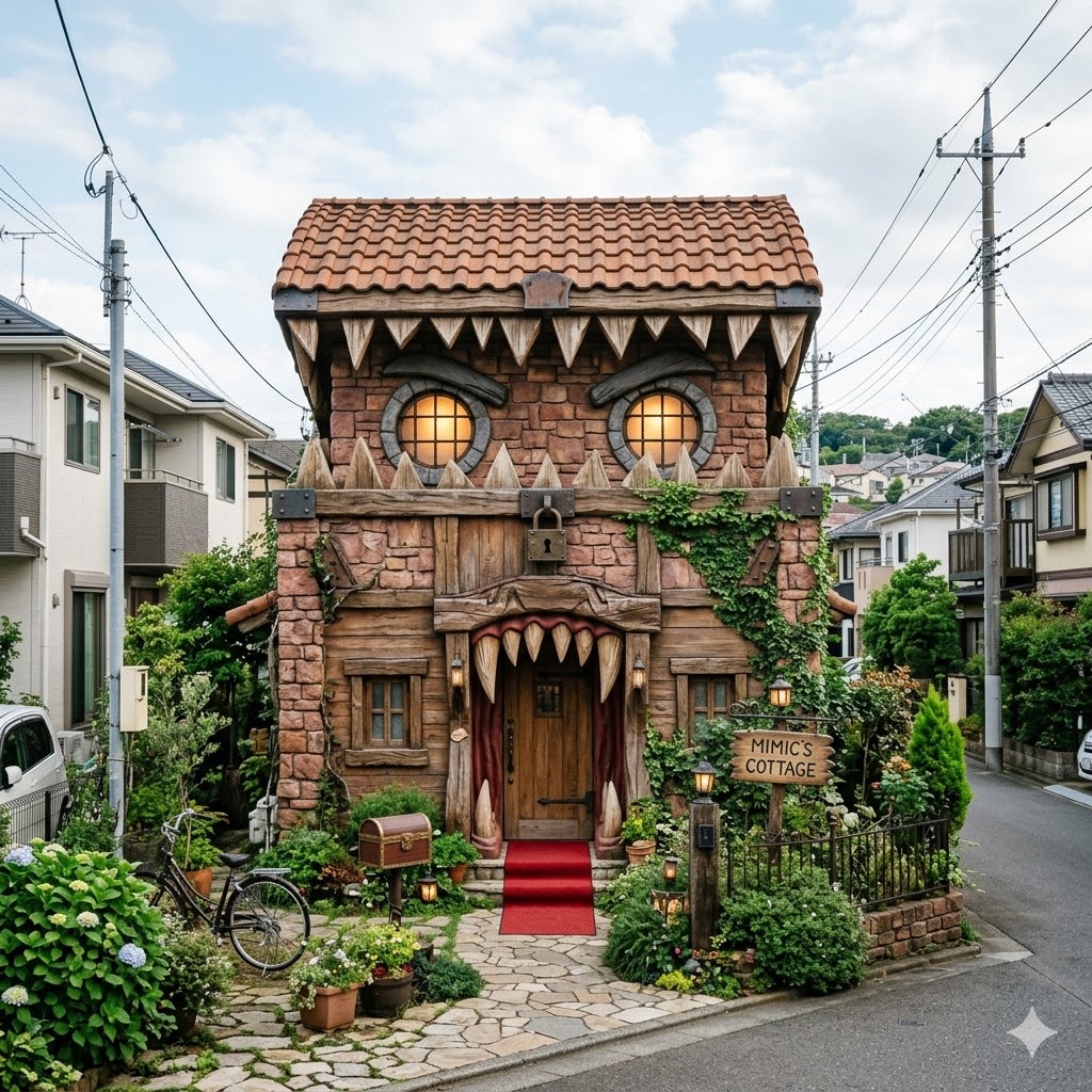 ミミック風の家