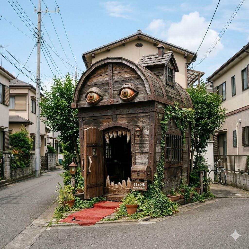 ミミック風の家