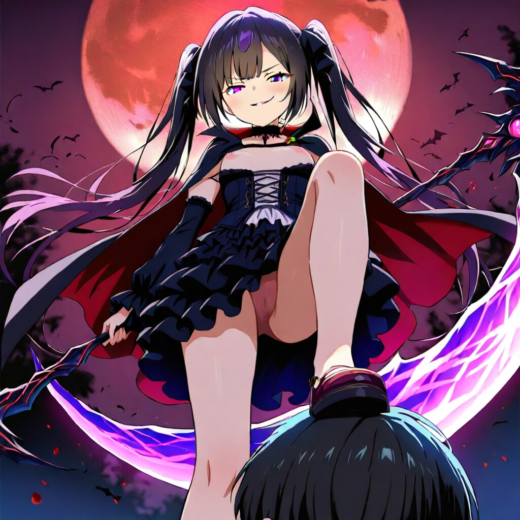 紅月を背負いし魔王の女執行者
