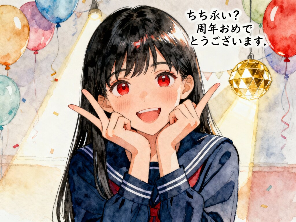 ししょちゃんでお祝い