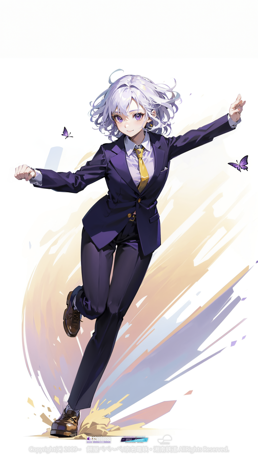 仕事ですよ、頑張りましょう！な弊社キャラクター【けい あいな】