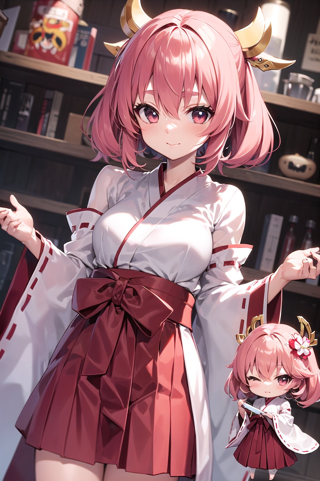 巫女とちびキャラ#11