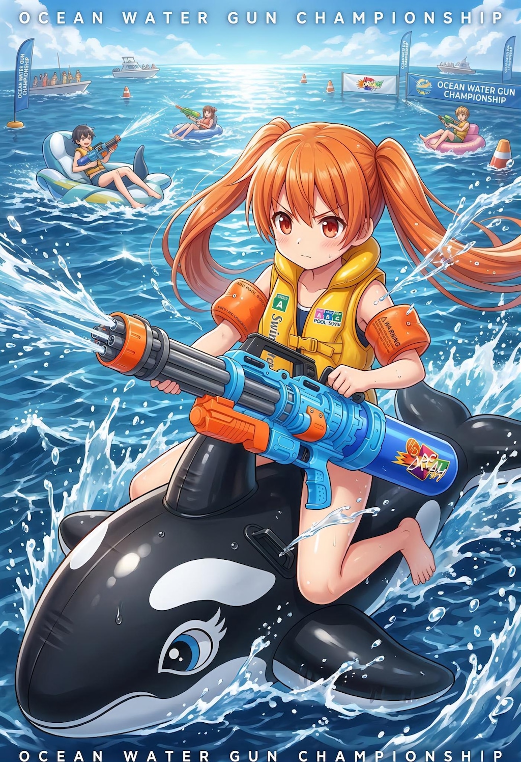 ぷい丸さん海上での熱い戦い