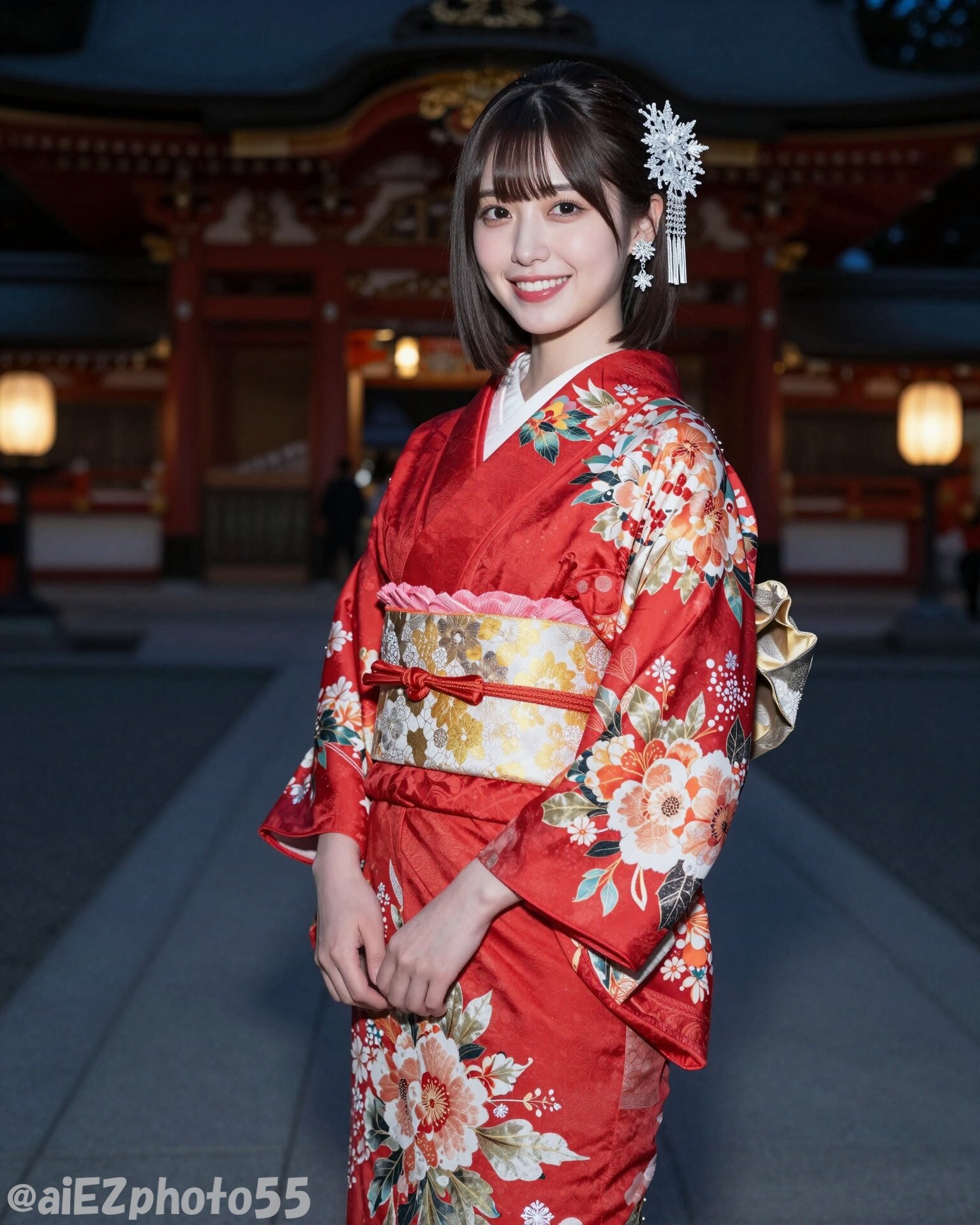 初詣着物百選