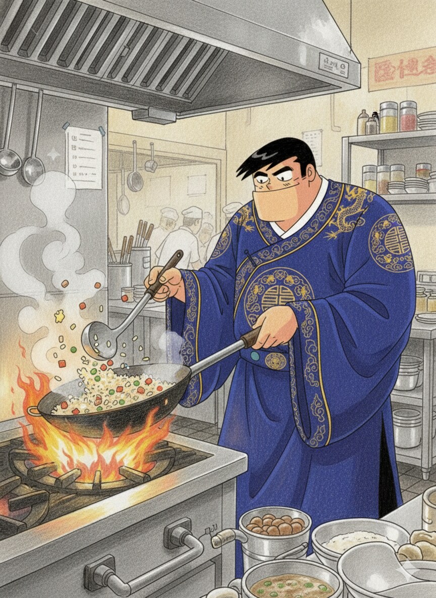 【やっちゃいなチャイナ2日目】チャーハン ハンバーガー ガスパチョ 長寿庵  アンコロ もち肌のお嬢さん サンドウィッチ ちくわ ワサビ | の人気AIイラスト・グラビア