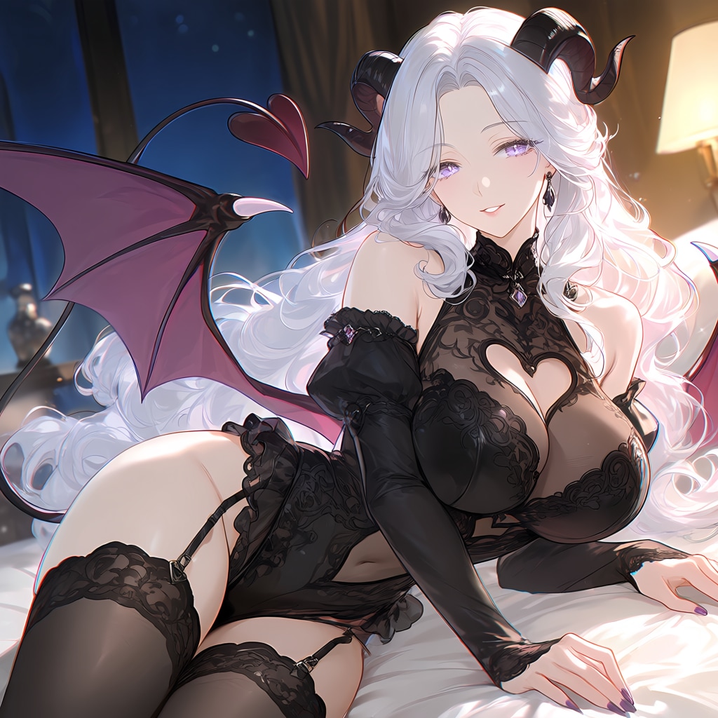 白雪月乃×サキュバス