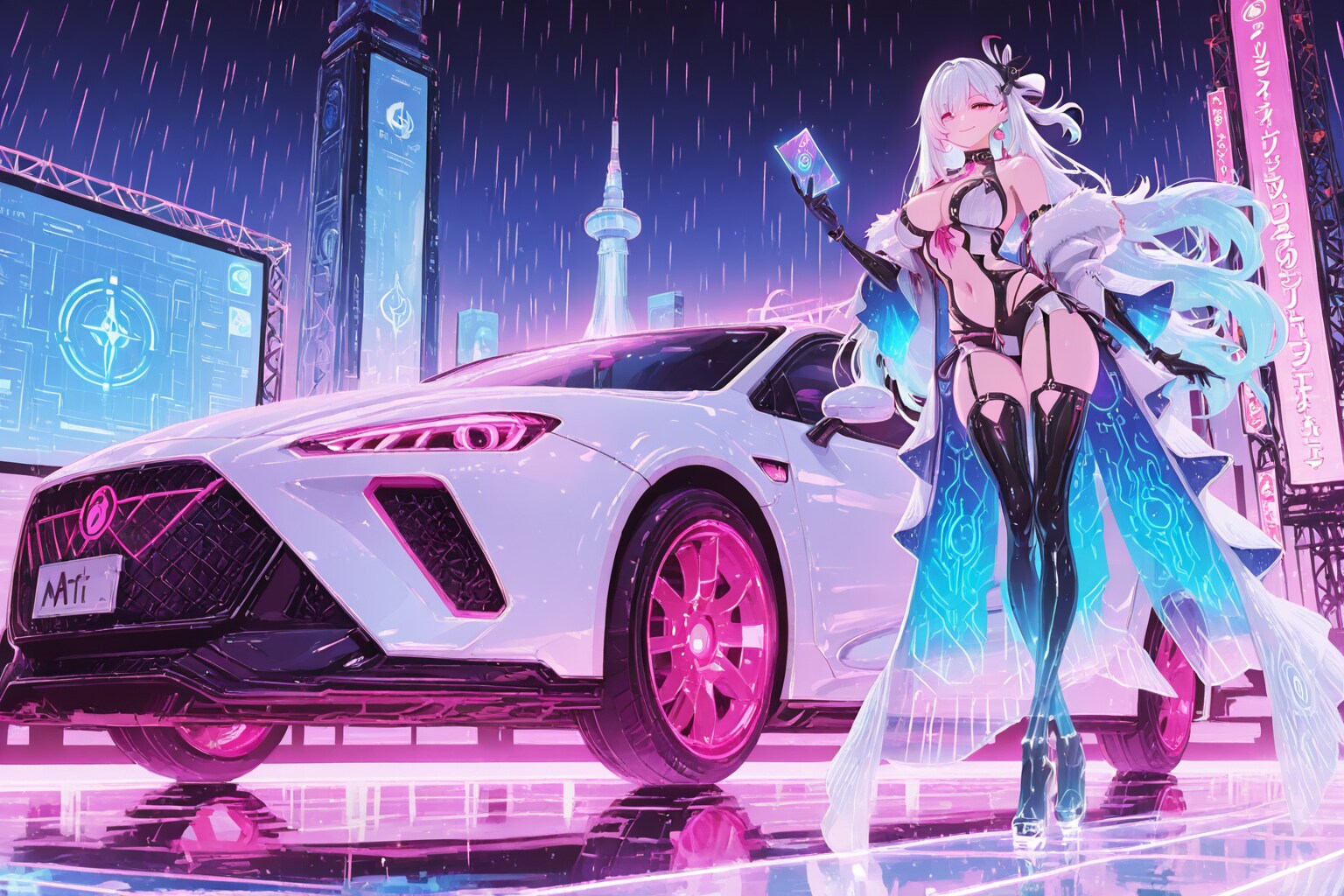 🏁 レースクイーン：セラフィナ・ヴェール (Serafina Veil)