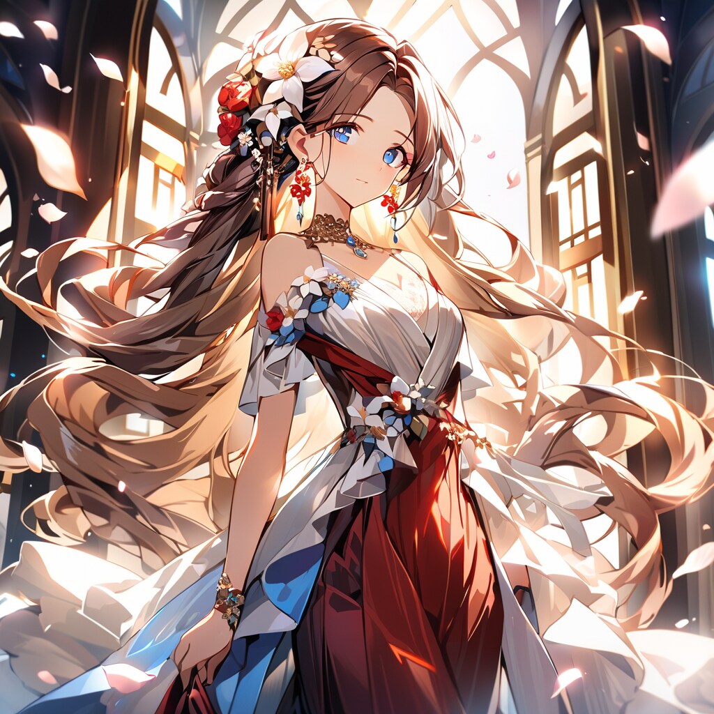 花びら舞い散る | の人気AIイラスト・グラビア