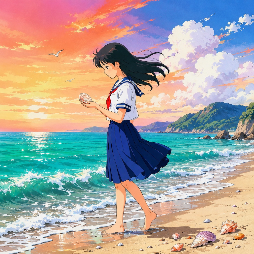 「浜辺の歌」(パブリックドメイン)