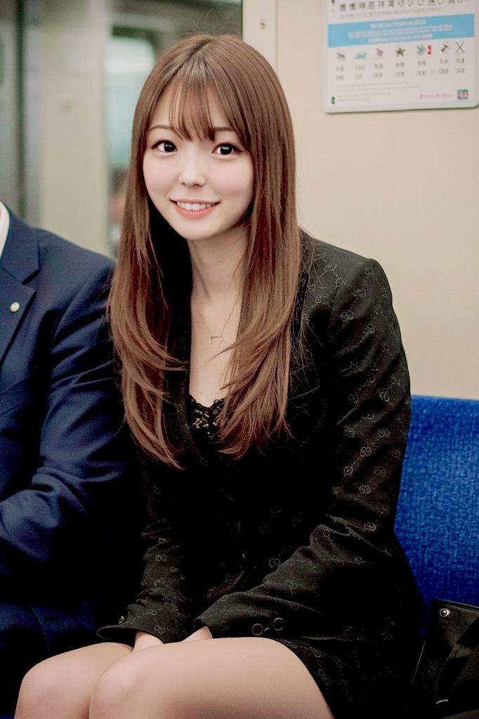 今日の隣席の女性
