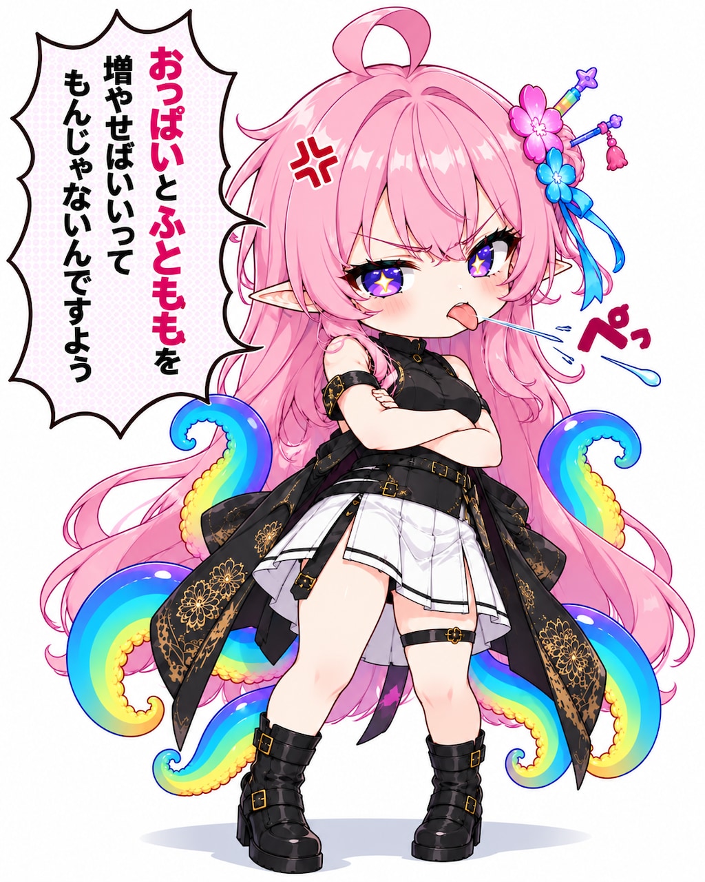 なんだか感じの悪い桃タコ