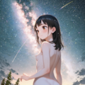 星河にふれる少女 11枚目