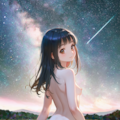 星河にふれる少女 12枚目